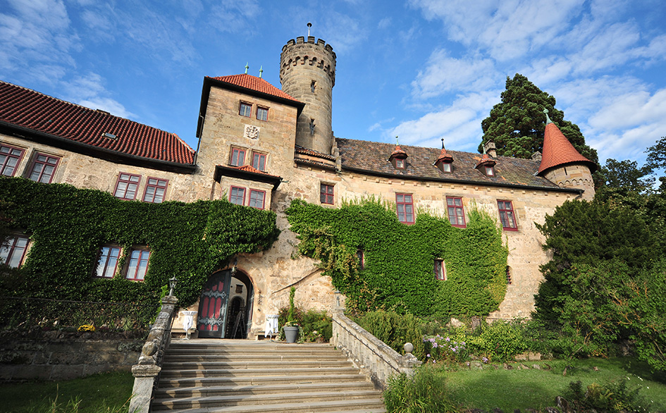 Eingangsbereich Schloss Hohenstein